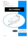 Carrier Split System Installation Procedures