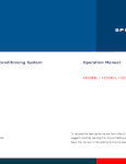 Spheros CC335SL / CC335DL / CC355 Rooftop Operators Manual