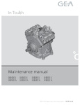 Bock FK40 Maintenance Instructions