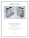 KDA00200-210 Service Parts & Installation Manual