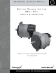 Service Manual - Leece-Neville 8SC/SCJ Alternator